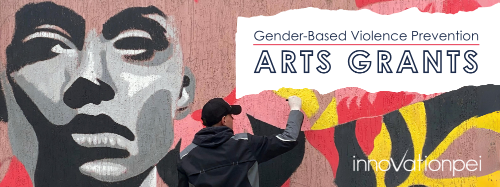 graphic banner for Gender-Based Violence Arts Grants