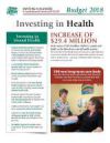 Budget Highlights: Investing in Health Thumbnail image of PEI Budget Highlights: Investing in Health