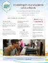 graphic for Investing in our students and schools PDF