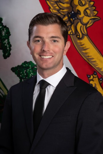 Minister of Fisheries, Tourism, Sport and Culture Cory Deagle