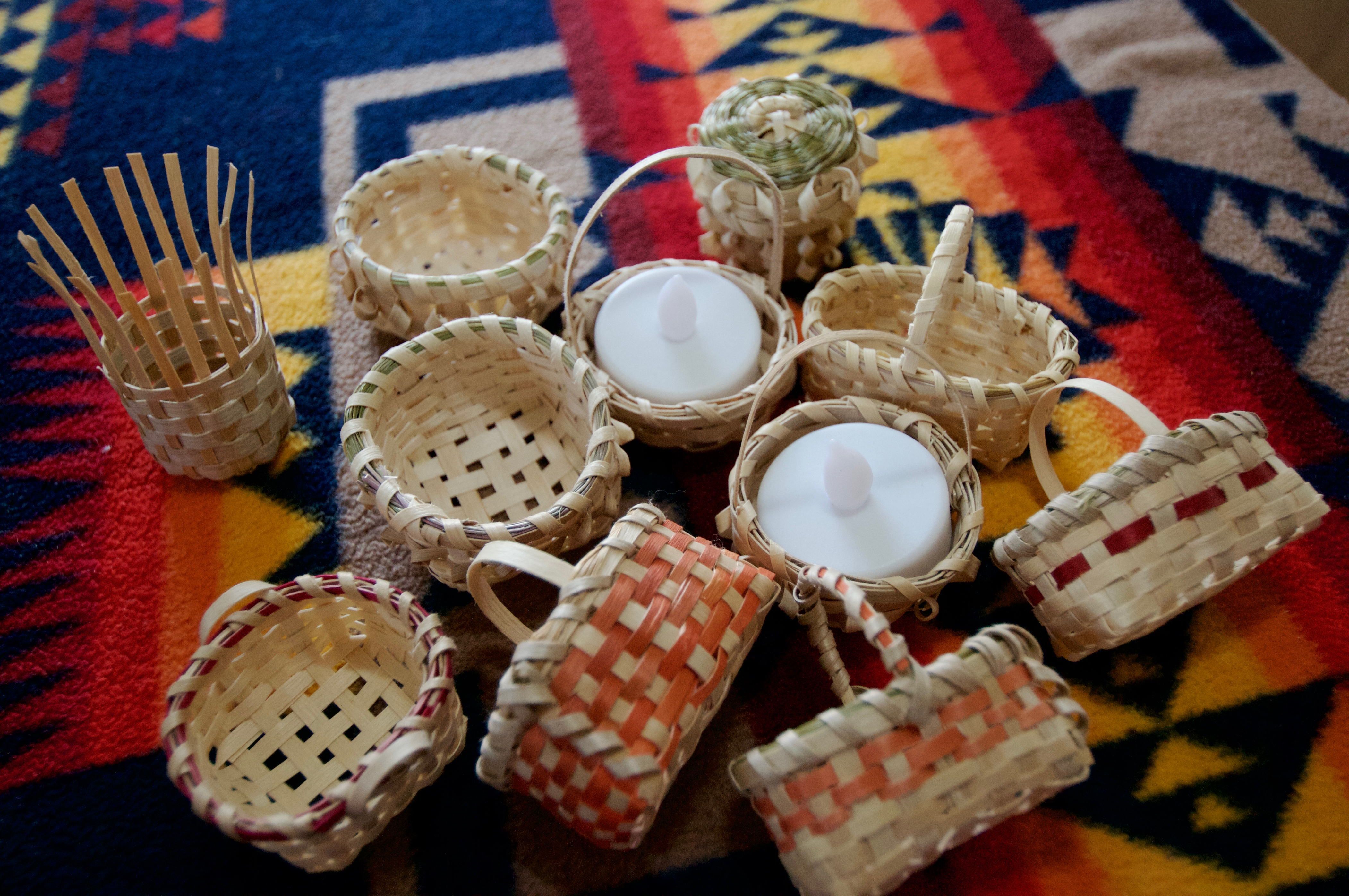 Indigenous Art Bank basket woven