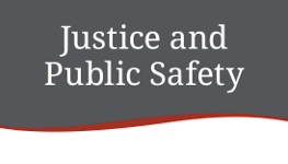Justice and Public Safety department logo