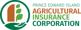 Agriculture Insurance Corporation text with hand and plant image