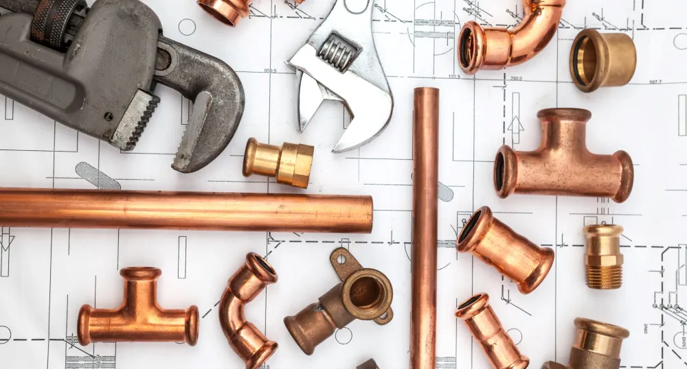 copper fittings for plumbing