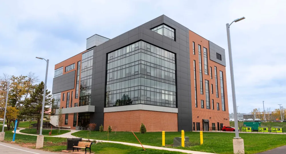 The new building at UPEI.