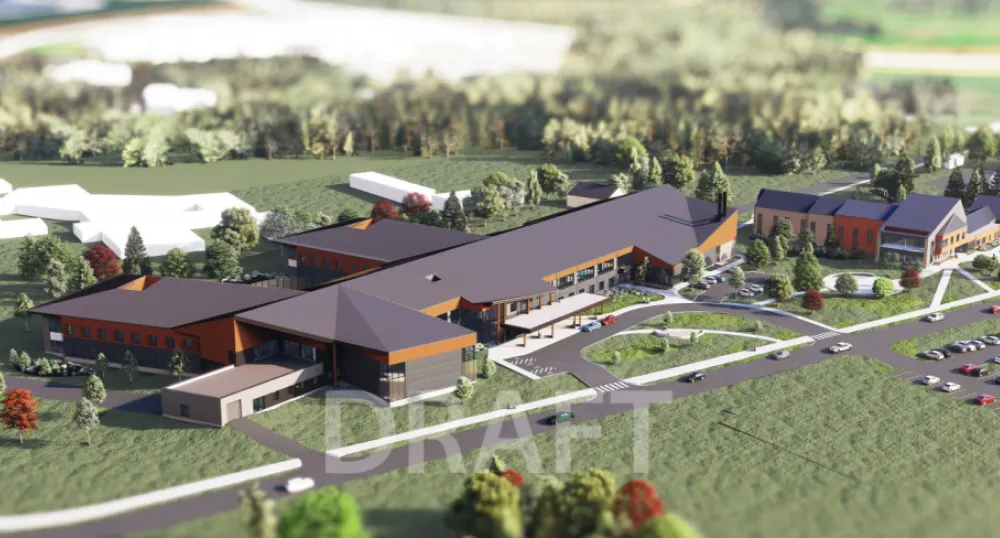 image of a rendering of buidlings