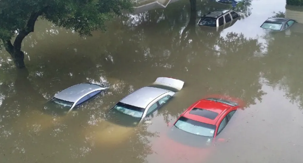 Flooded vehicles