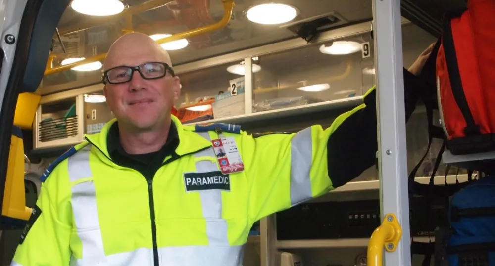 Jeremy Measham - paramedic