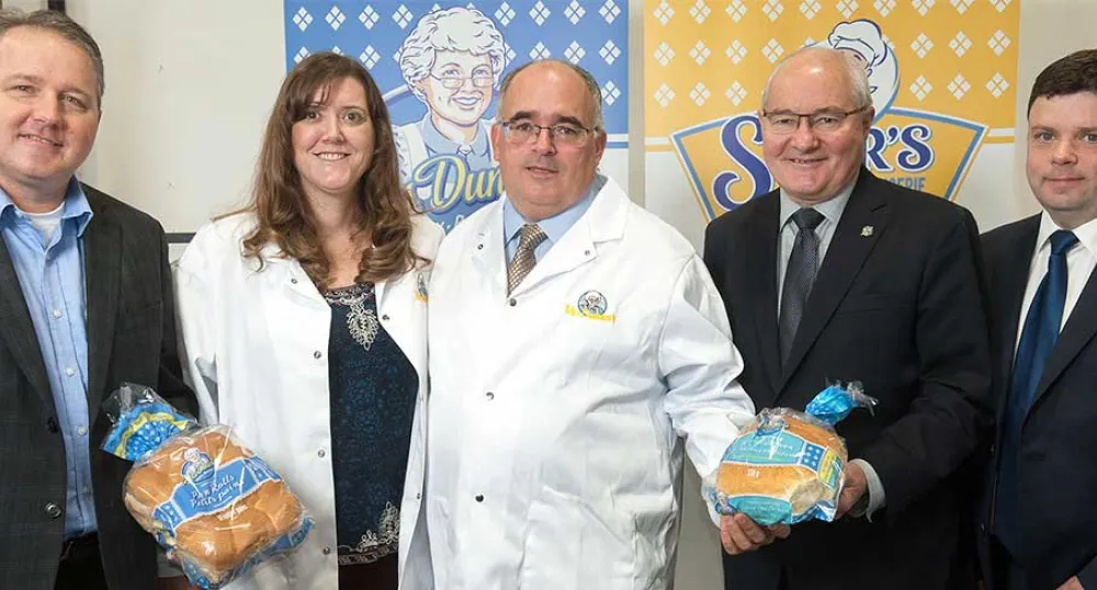 Officials gather for opening of Mrs. Dunsters Inc. bakery in Borden-Carleton