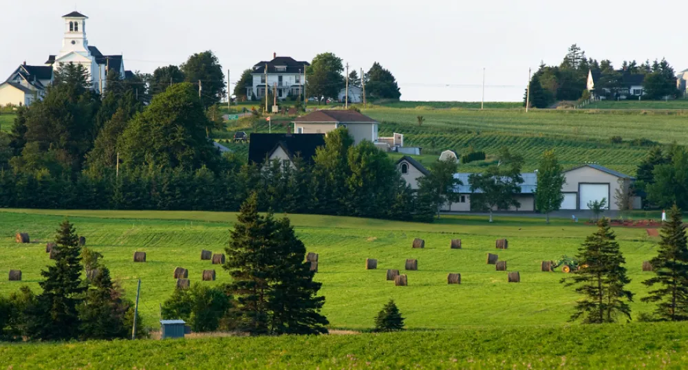 Rural PEI landscape 