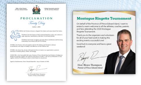 Premier congratulations message