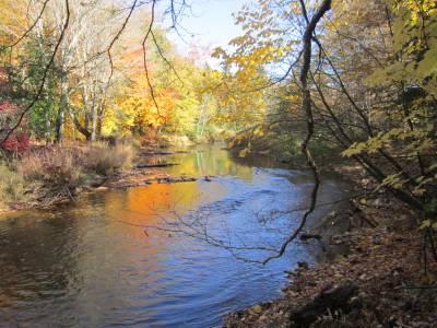 Dunk River, PEI in fall