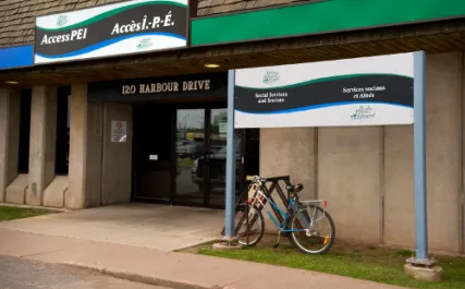 exterior of Access PEI Summerside building