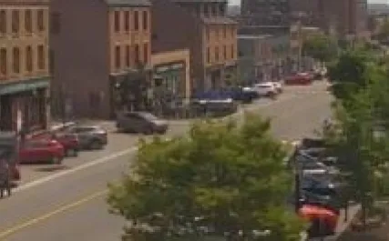 Capture d&#039;écran de la webcam de Queen Street à Charlottetown
