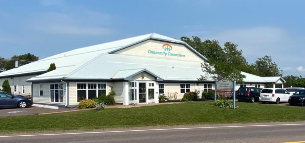 A photo of the Community Connections Inc. building in Summerside