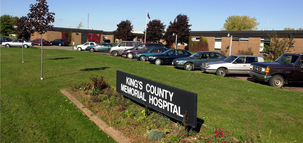 Photo shows Kings County Memorial Hospital