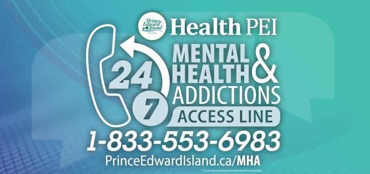 Mental Health and Addictions Services promo card