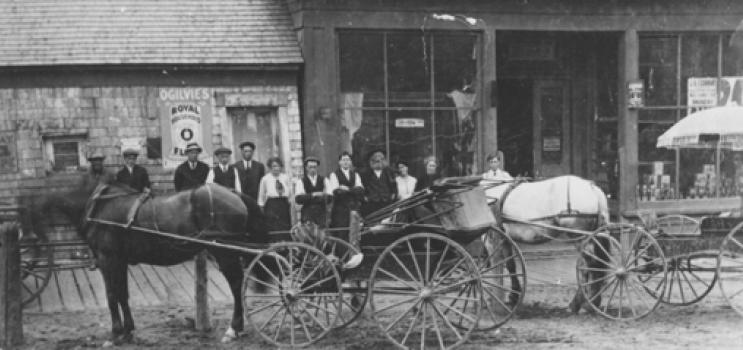 Myrick's Store, Alberton, ca. 1900