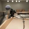 microphone on podium