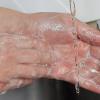 Image of hand washing