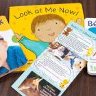 Board books for babies and Baby's First Library Card 