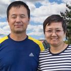 Owners of Meadowview Cottages: Eric Li and Emily Wang