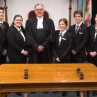 Group of Legislative Assembly of Prince Edward Island Pages and Speaker of the House 