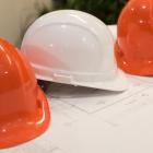 Hard hats and design plans