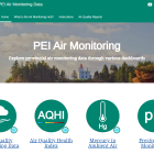 Splash image for PEI Air Monitoring Hub