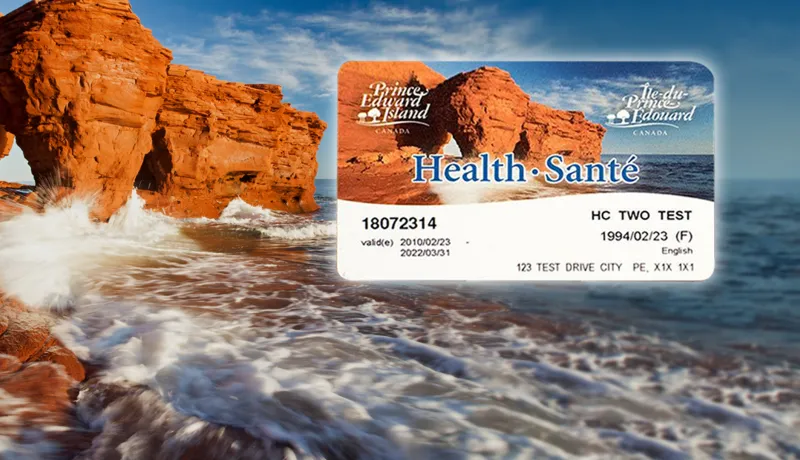 Image of PEI Health Card