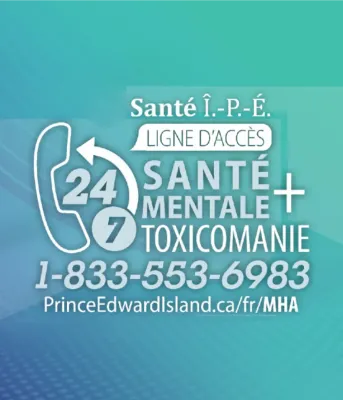 Services de santé mentale et de toxicomanie carte d'information