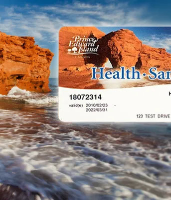 Image of PEI Health Card
