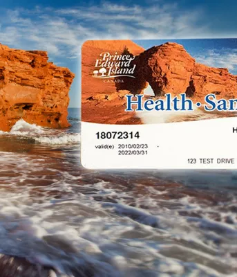 Image of PEI Health Card