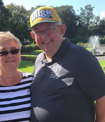 Photo de Joan et Gerard Adams