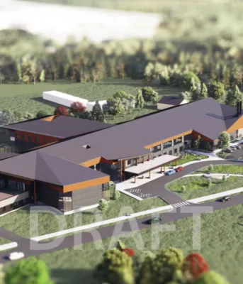 image of a rendering of buidlings