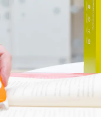 Image of person using C-pen 