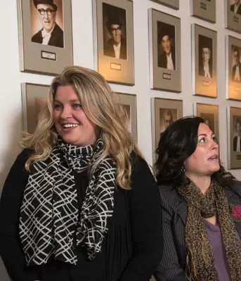 Minister Jordan Brown, Lily Reaman, Michelle MacCallum, and Minister Chris Palmer