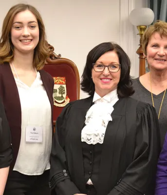 Daughters of the Vote at the Legislative Assembly