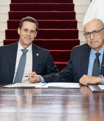 Premier Lantz and His Honour Wassim Salmoun