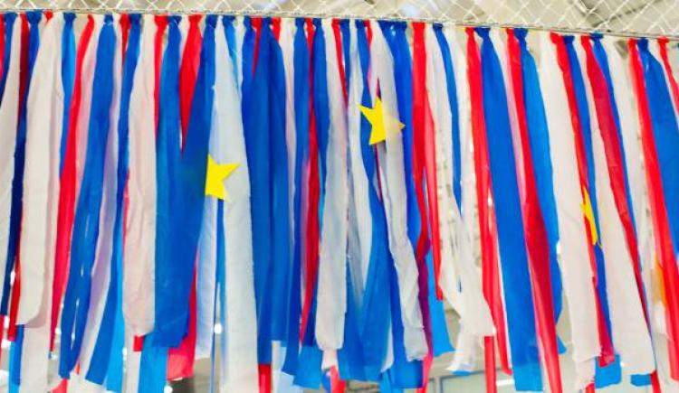 Acadian coloured ribbons